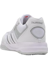 Buty halowe Hummel Inventus Off. Kolor: biały, wielokolorowy, szary. Materiał: guma. Szerokość cholewki: normalna