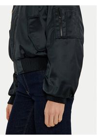 Guess Kurtka bomber Aurore W4BL48 WGKK2 Czarny Regular Fit. Kolor: czarny. Materiał: syntetyk