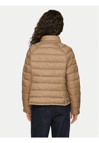 Vila Kurtka puchowa Sibira 14094318 Brązowy Regular Fit. Kolor: brązowy. Materiał: syntetyk #6
