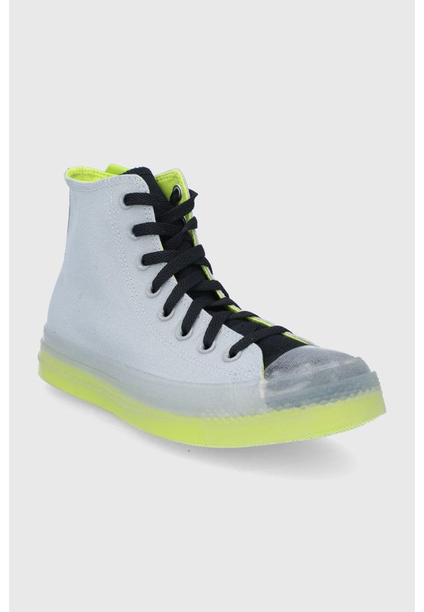 Converse Trampki Chuck Taylor All Star CX kolor szary. Nosek buta: okrągły. Zapięcie: sznurówki. Kolor: szary. Materiał: guma