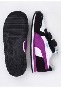 Sneakersy dziecięce kolorowe Puma Cabana Racer SL 20 V Inf. Okazja: na co dzień. Zapięcie: rzepy. Kolor: czarny. Materiał: materiał. Szerokość cholewki: normalna. Wzór: kolorowy. Sport: turystyka piesza, fitness #2