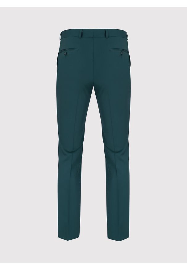 Pako Lorente - PAKO LORENTE – Spodnie garniturowe w kolorze zielonym. Kolor: zielony. Styl: elegancki