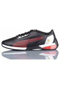 Buty do chodzenia męskie Puma Ferrari Race Kart Cat X Tech. Zapięcie: sznurówki. Kolor: biały, wielokolorowy. Materiał: materiał. Szerokość cholewki: normalna. Sport: turystyka piesza