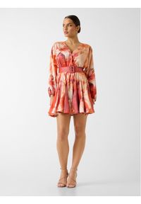 Marciano Guess Sukienka codzienna 181765 Pomarańczowy Classic Fit. Okazja: na co dzień. Kolor: pomarańczowy. Typ sukienki: proste. Styl: casual #1