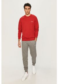 Calvin Klein - Spodnie. Okazja: na co dzień. Kolor: szary. Materiał: bawełna. Styl: casual #2