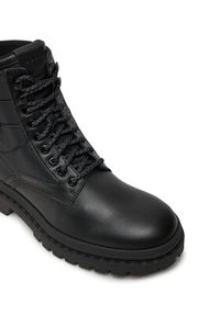 BOSS - Boss Trapery Nebular 50529188 Czarny. Kolor: czarny. Materiał: skóra #7