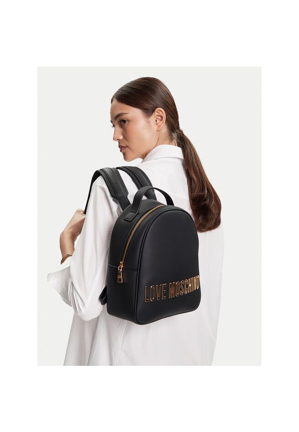 Love Moschino - Plecak LOVE MOSCHINO. Kolor: czarny
