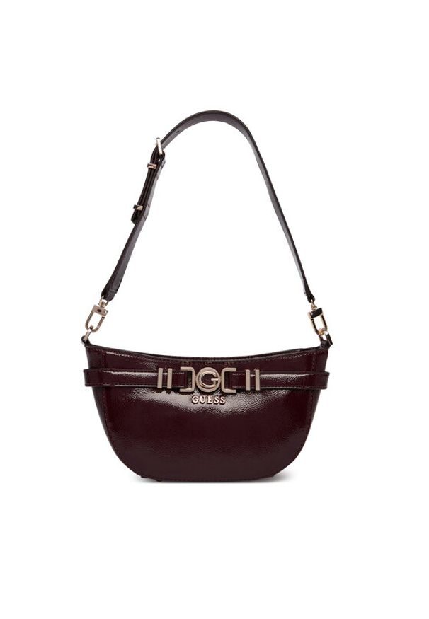 Guess Torebka Cirene HWTG96 68180 Bordowy. Kolor: czerwony. Materiał: skórzane