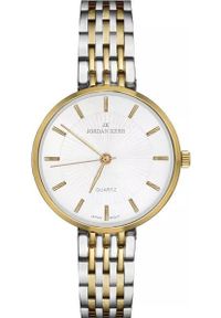 Zegarek Jordan Kerr Zegarek damski Jordan Kerr I2042 srebrno-złoty. Kolor: srebrny, złoty, wielokolorowy #1