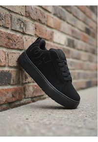 DC Shoes Sneakersy CEO-COURT GRAFFIK PLATFORM DC02422002 Czarny. Kolor: czarny. Materiał: nubuk, skóra. Obcas: na platformie #5