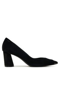 BOSS Półbuty Gracey 50548592 Czarny. Kolor: czarny. Materiał: skóra, zamsz #1