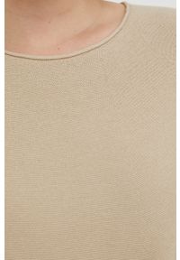 Drykorn sweter z domieszką kaszmiru damski kolor beżowy lekki. Kolor: beżowy. Materiał: kaszmir. Długość rękawa: długi rękaw. Długość: długie #7