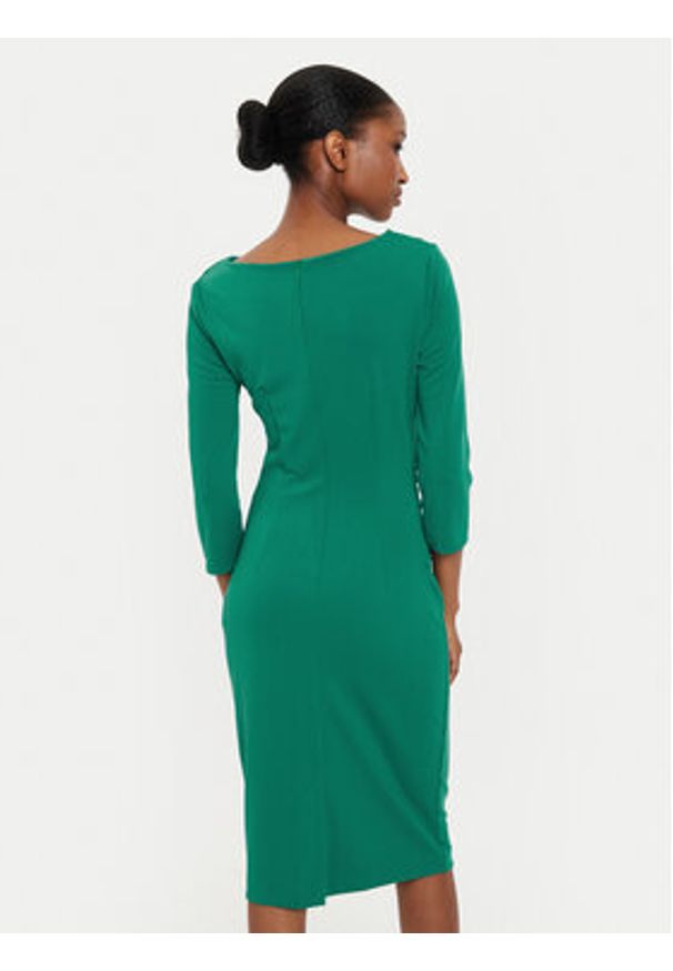 Rinascimento Sukienka koktajlowa CFC0121014003 Zielony Regular Fit. Kolor: zielony. Materiał: syntetyk. Styl: wizytowy
