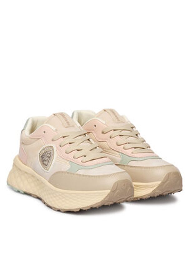 Blauer Sneakersy S6LYNN01/LEN Beżowy. Kolor: beżowy. Materiał: skóra