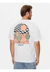 Jack & Jones T-Shirt Bradley 12264414 Biały Relaxed Fit. Kolor: biały. Materiał: bawełna #6