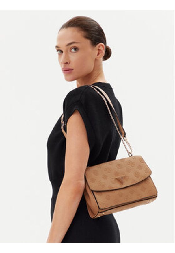 Guess Torebka HWPG93 49210 Beżowy. Kolor: beżowy. Materiał: skórzane