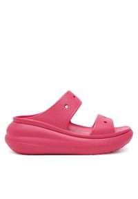 Crocs Klapki Classic Crush Sandal 207670 Różowy. Kolor: różowy #1