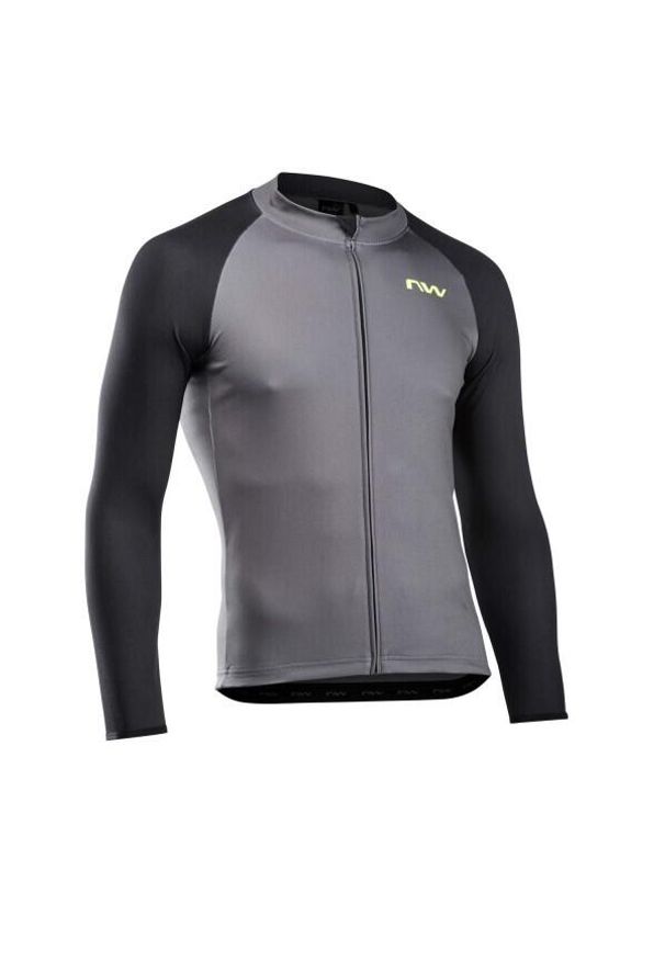 NORTHWAVE - Dżersej z długim rękawem Northwave Blade 2. Kolor: szary. Materiał: jersey. Długość rękawa: długi rękaw. Długość: długie. Sport: kolarstwo