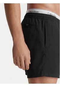 Calvin Klein Swimwear Szorty kąpielowe LV00N61024 Czarny Regular Fit. Kolor: czarny. Materiał: syntetyk #2