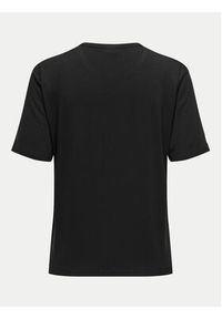 JDY T-Shirt Mila 15330819 Czarny Regular Fit. Kolor: czarny. Materiał: wiskoza #5