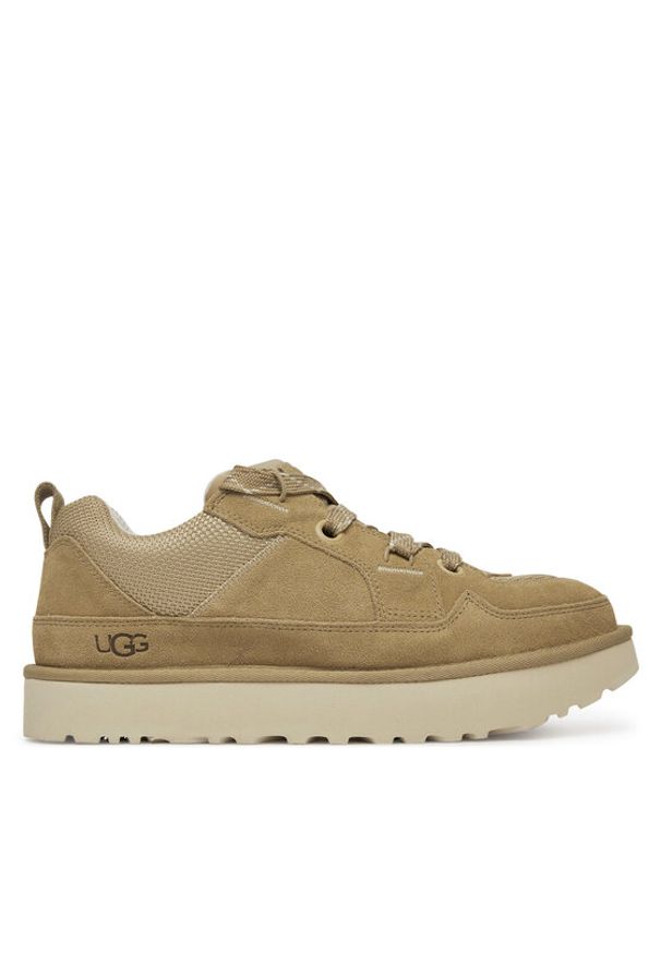 Ugg Sneakersy M Lo Lowmel 1169493 Beżowy. Kolor: beżowy. Materiał: skóra, zamsz