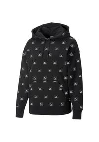 Bluza damska Puma Brand Love AOP Hoodie FL. Kolor: czarny