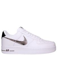 Buty Nike Air Force 1 Low Zig Zag M DN4928 100 białe. Zapięcie: sznurówki. Kolor: biały. Materiał: skóra, guma. Model: Nike Air Force #1