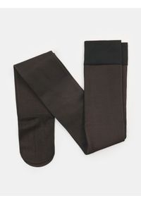 Sinsay - Rajstopy ocieplane o wyglądzie cienkich - czarny. Kolor: czarny #1