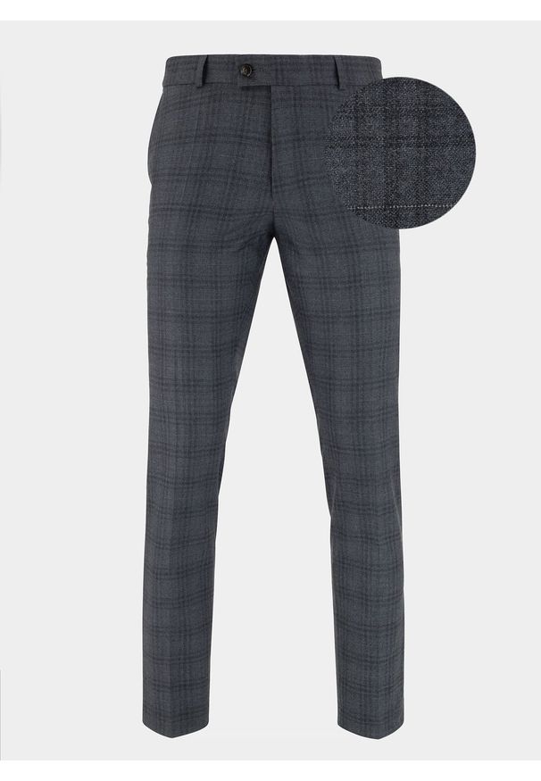 Pako Lorente - PAKO LORENTE – Spodnie męskie garniturowe MEXICO CITY P20WP-6G-033-L. Materiał: tkanina. Styl: elegancki