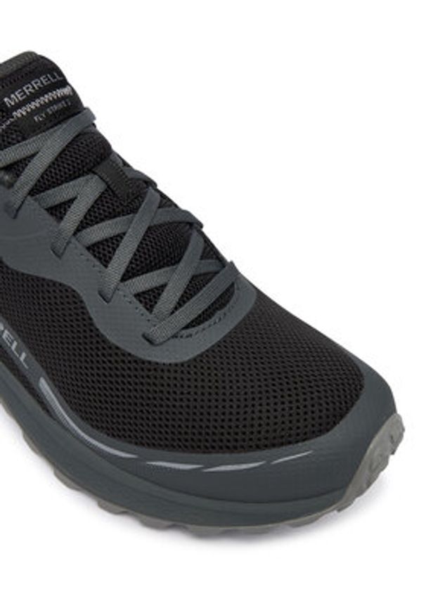 Merrell Sneakersy Fly Strike 2 J068547 Czarny. Kolor: czarny. Materiał: materiał