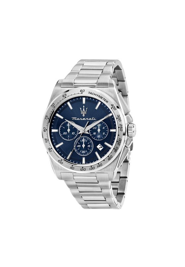 Maserati Zegarek Velocita Chronograph R8873652014 Srebrny. Kolor: srebrny