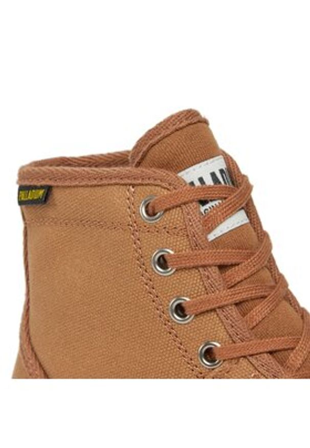 Palladium Trapery Pallabrousse 90069-255-M Brązowy. Kolor: brązowy. Materiał: materiał