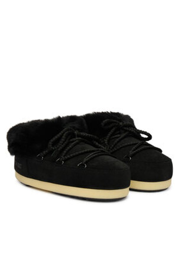 Moon Boot Śniegowce Mb Evx Mule Suede 80D1470090 Czarny. Kolor: czarny. Materiał: zamsz, skóra