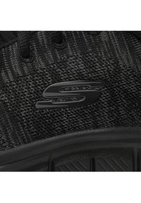 skechers - Skechers Sneakersy Front Runner 232298/BBK Czarny. Kolor: czarny. Materiał: materiał #3