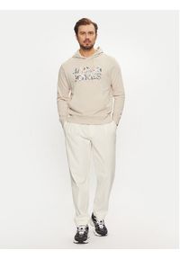 Jack & Jones - Jack&Jones Bluza Bryan 12268128 Beżowy Relaxed Fit. Kolor: beżowy. Materiał: bawełna