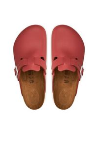 Birkenstock Klapki Boston Pro Le 1026230 Czerwony. Kolor: czerwony. Materiał: skóra #4