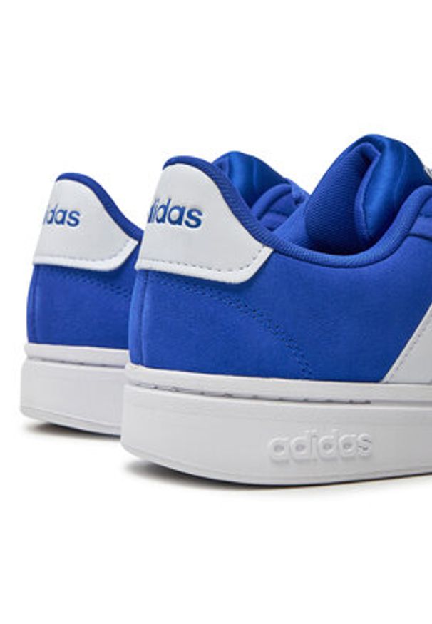 Adidas - adidas Sneakersy Grand Court Alpha IH3846 Niebieski. Kolor: niebieski. Materiał: zamsz, skóra
