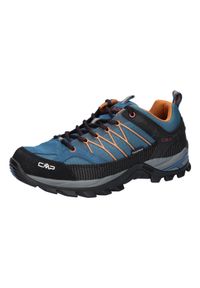 Buty trekkingowe męskie CMP RIGEL LOW. Kolor: czarny, niebieski, wielokolorowy. Materiał: materiał, syntetyk. Szerokość cholewki: normalna. Sport: turystyka piesza #1