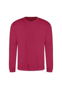 AWDIS - Zwykła Bluza Unisex Dla Dorosłych. Kolor: różowy