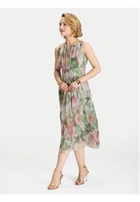 Swing Sukienka koktajlowa 5AK11700 Kolorowy Regular Fit. Materiał: syntetyk. Wzór: kolorowy. Styl: wizytowy #5