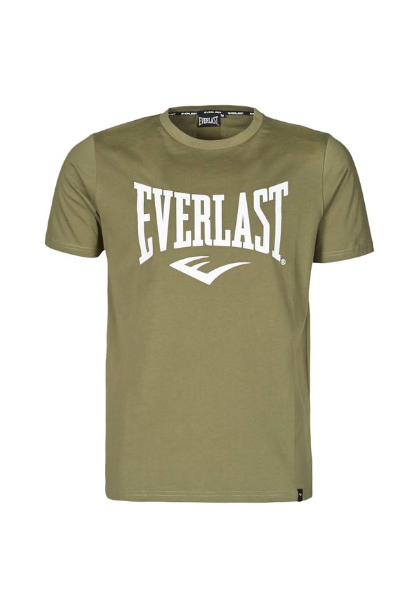 EVERLAST - Koszulka treningowa męska Everlast Russel. Kolor: brązowy, zielony, wielokolorowy