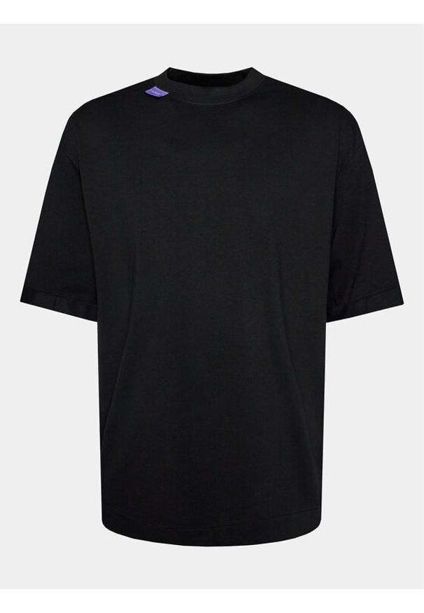 outhorn - Outhorn T-Shirt OTHAW23TTSHM0855 Czarny Regular Fit. Kolor: czarny. Materiał: bawełna