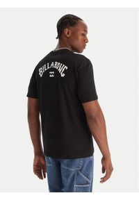 Billabong T-Shirt Arch Wave SS C1SS65BIP2 Czarny Regular Fit. Kolor: czarny. Materiał: bawełna