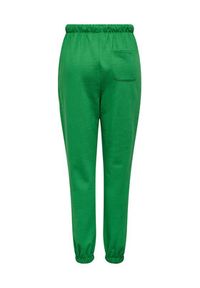 only - ONLY Spodnie dresowe Toddy 15311686 Zielony Regular Fit. Kolor: zielony. Materiał: bawełna