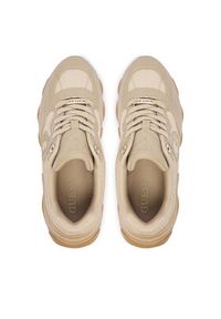 Guess Sneakersy FLFMRZ ELE12 Brązowy. Kolor: brązowy. Materiał: materiał #4