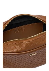 BOSS Torebka 50558012 Brązowy. Kolor: brązowy. Materiał: skórzane #5