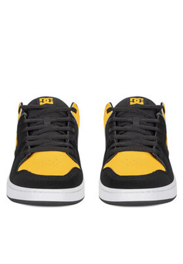 DC Shoes Sneakersy MANTECA 4 ADYS100765-BKY Czarny. Kolor: czarny. Materiał: skóra