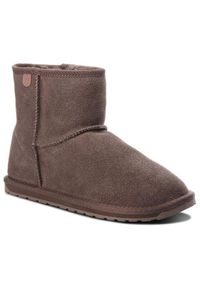 EMU Australia Śniegowce Wallaby Mini Teens T10103 Brązowy. Kolor: brązowy. Materiał: skóra #1
