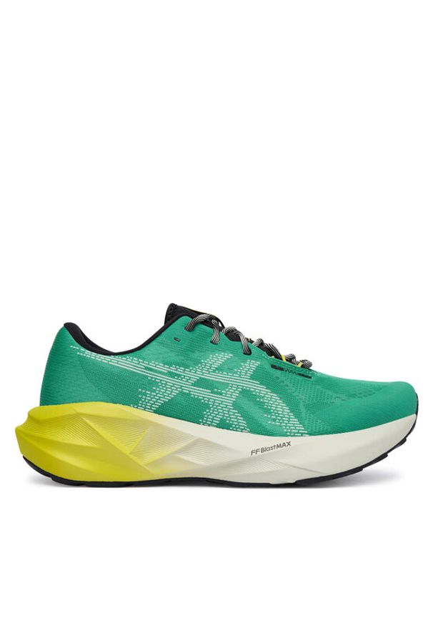 Asics Buty do biegania Novablast 5 Tr 1011C217 Zielony. Kolor: zielony. Materiał: mesh