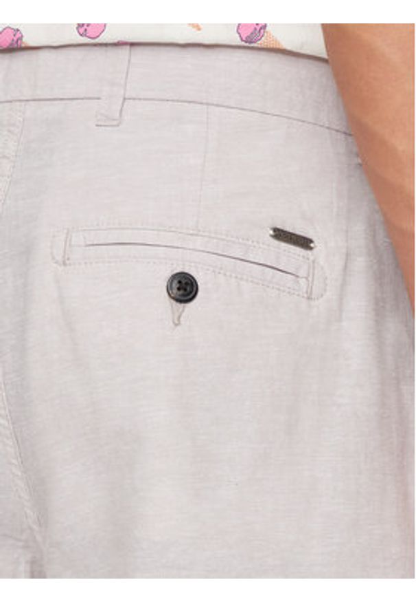 Jack & Jones - Jack&Jones Szorty materiałowe Stace 12248627 Szary Tapered Fit. Kolor: szary. Materiał: bawełna